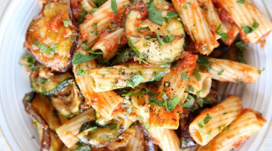 Grilled Vegetable Rigatoni